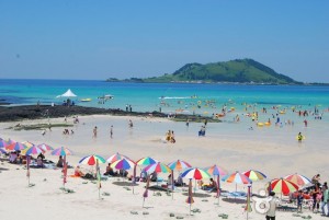 済州島挟才海水浴場