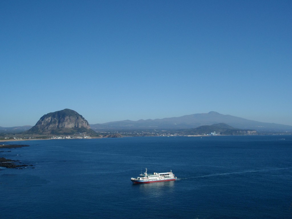 済州島（チェジュ島）観光地漢拏山と山房山済州島（チェジュ島）観光タクシージャンボタクシー